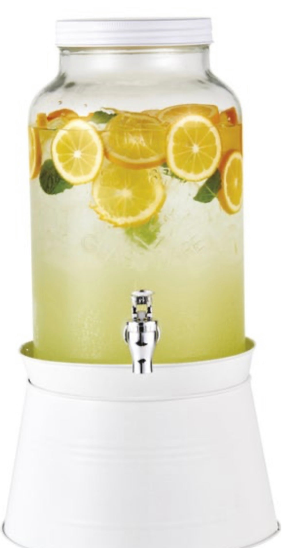 White Dispenser